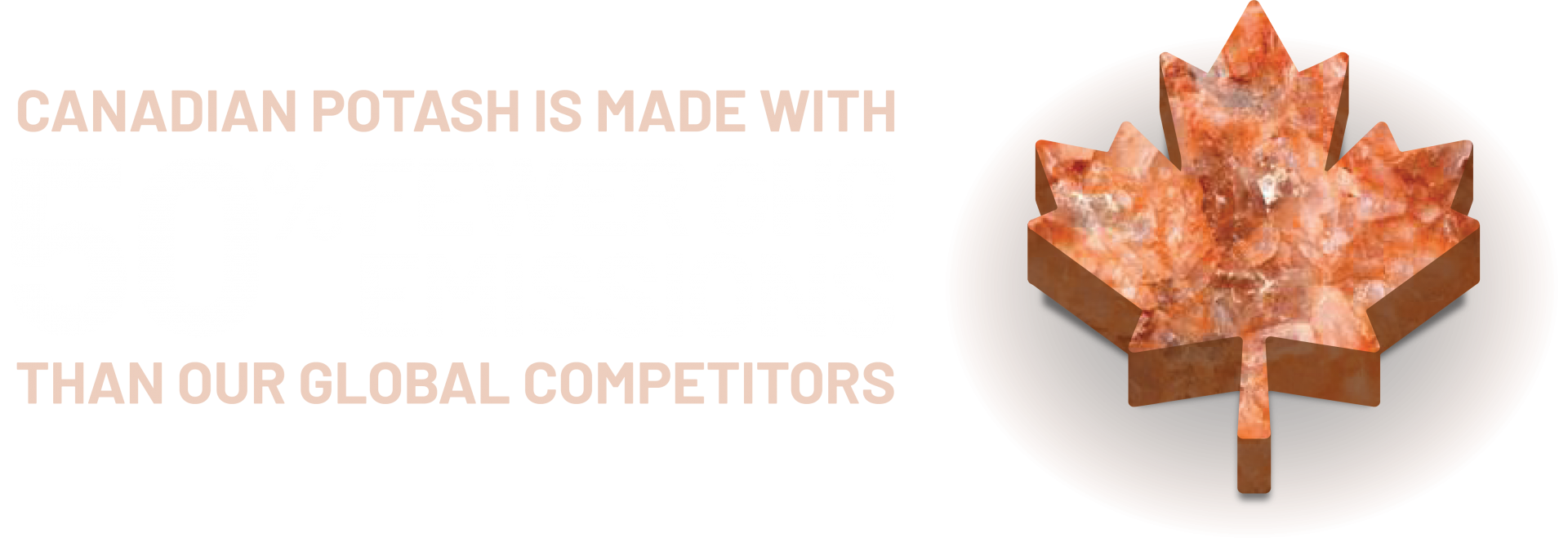 70 fewer ghg emissions